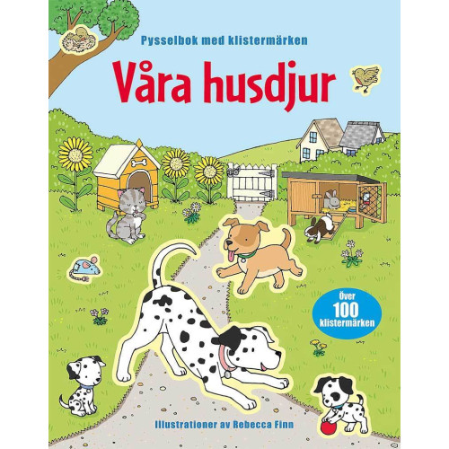 Tukan Förlag Våra husdjur : pysselbok med klistermärken (häftad)