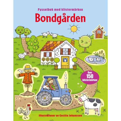 Tukan Förlag Bondgården - pysselbok med klistermärken (häftad)