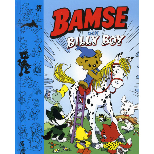 Charlotta Borelius Bamse och Billy Boy (bok, kartonnage)