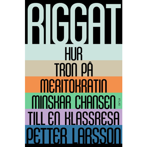 Petter Larsson Riggat : hur tron på meritokratin minskar chansen till en klassresa (inbunden)