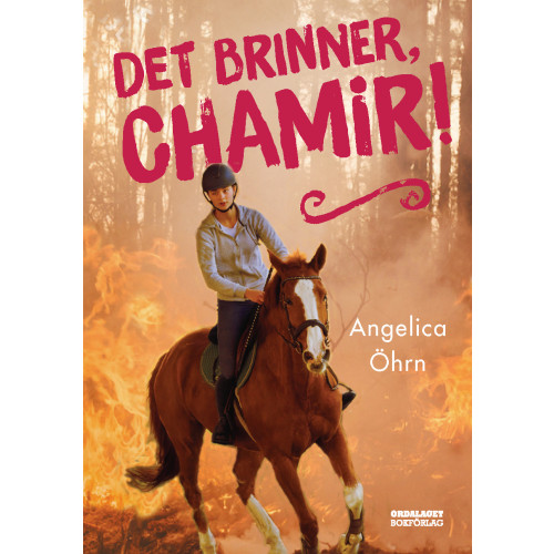 Angelica Öhrn Det brinner, Chamir! (bok, kartonnage)
