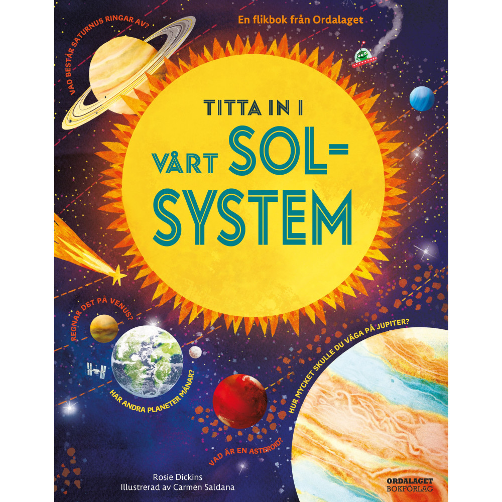 Produktbild för Titta in i vårt solsystem (inbunden)