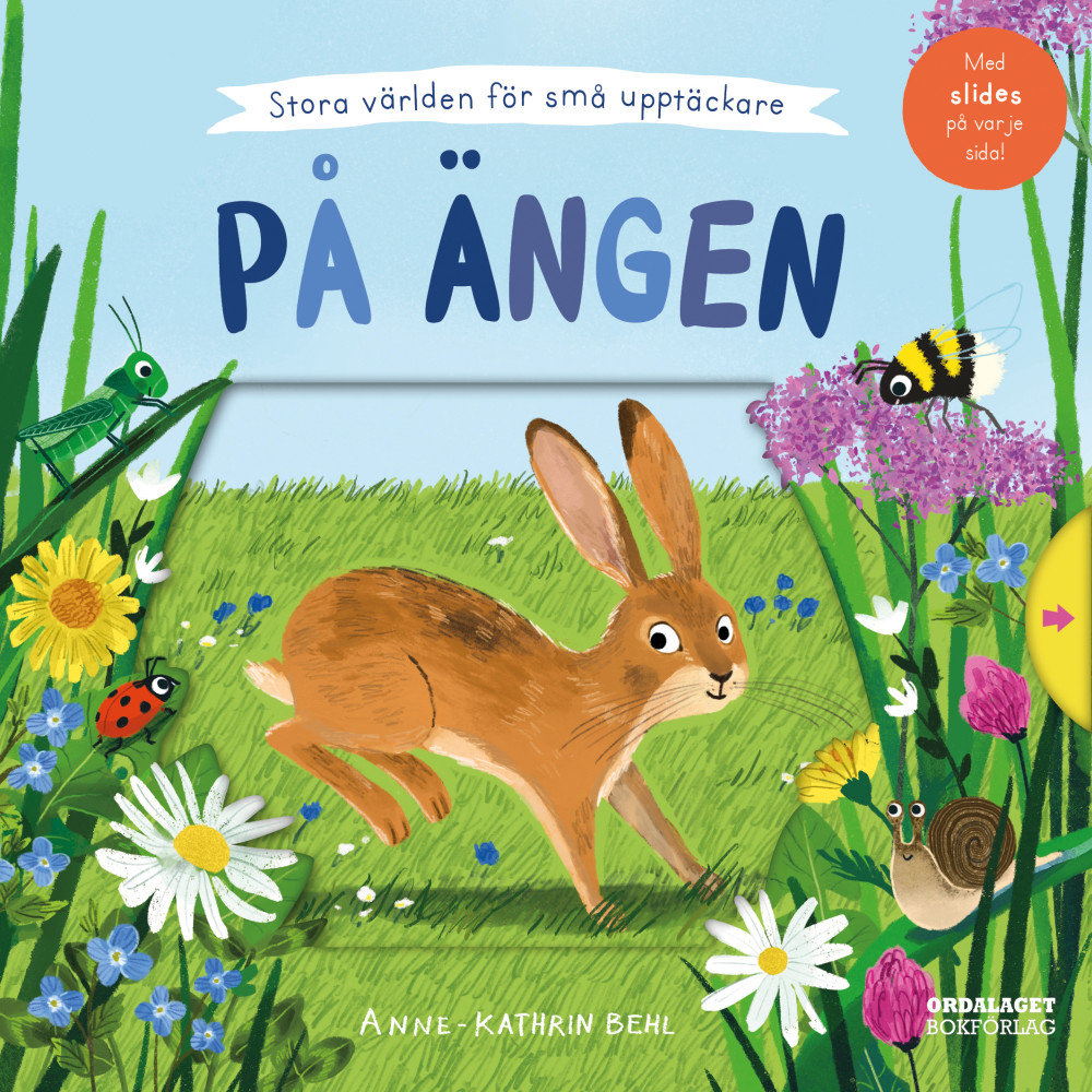Produktbild för På ängen (bok, board book)