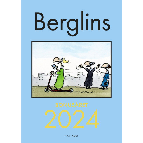 Jan Berglin Berglins väggkalender 2024 (bok)