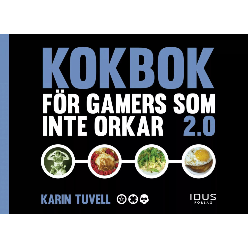 Produktbild för Kokbok för gamers som inte orkar 2.0 (bok, danskt band)
