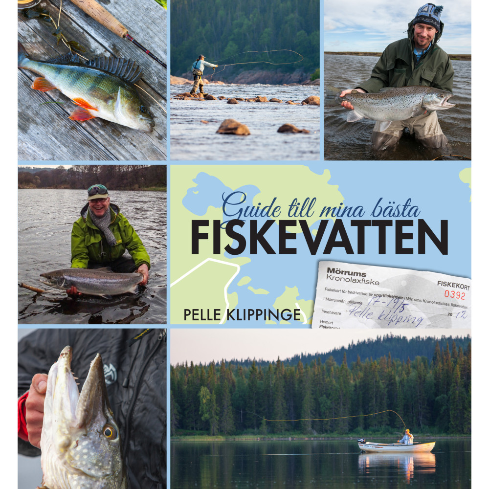 Produktbild för Guide till mina bästa fiskevatten (inbunden)