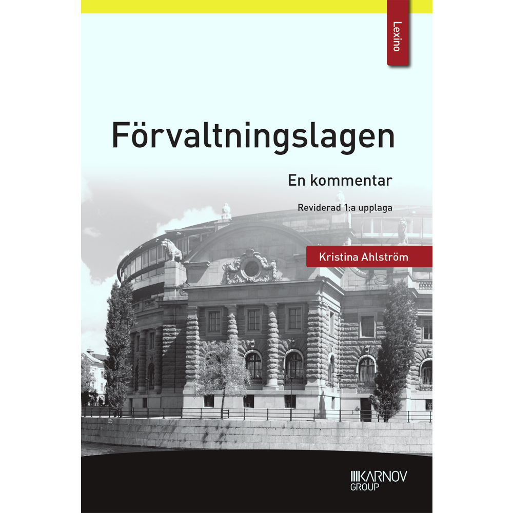 Produktbild för Förvaltningslagen : en kommentar (häftad)