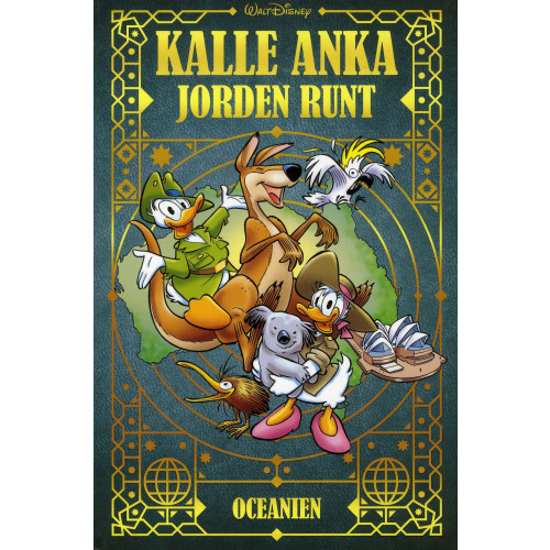 Egmont Publishing AB Kalle Anka Jorden runt, bok 4 Oceanien (bok, kartonnage)