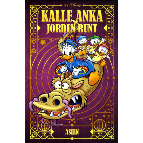 Egmont Publishing AB Kalle Anka Jorden runt, bok 5 Asien (bok, kartonnage)