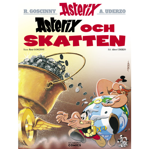 Rene Goscinny Asterix och skatten (häftad)