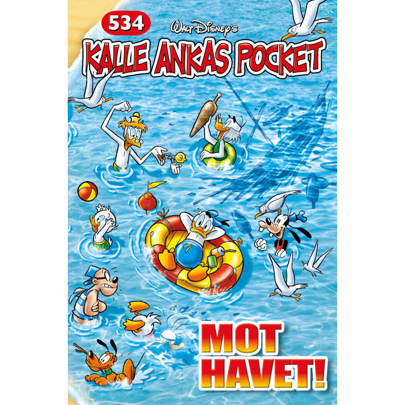 Produktbild för Kalle Ankas Pocket 534. Mot havet! (häftad)