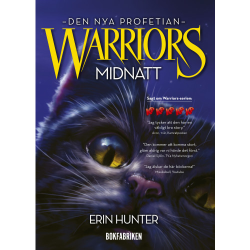 Erin Hunter Warriors 2. Midnatt (bok, kartonnage)