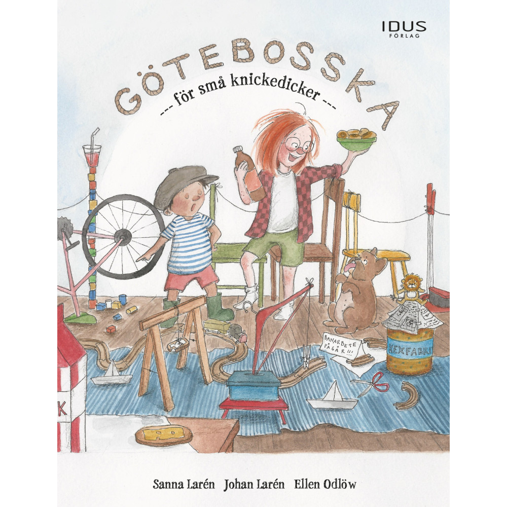 Produktbild för Götebosska för små knickedicker (inbunden)