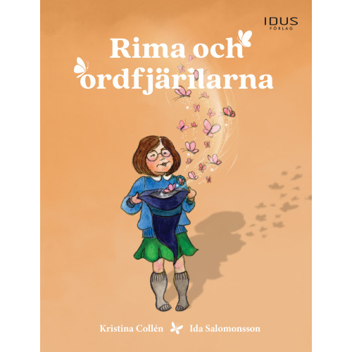 Kristina Collén Rima och ordfjärilarna (bok, kartonnage)