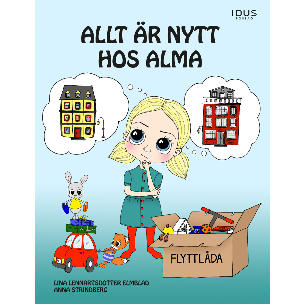 Produktbild för Allt är nytt hos Alma (inbunden)
