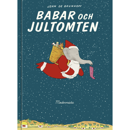 Jean de Brunhoff Babar och jultomten (inbunden)