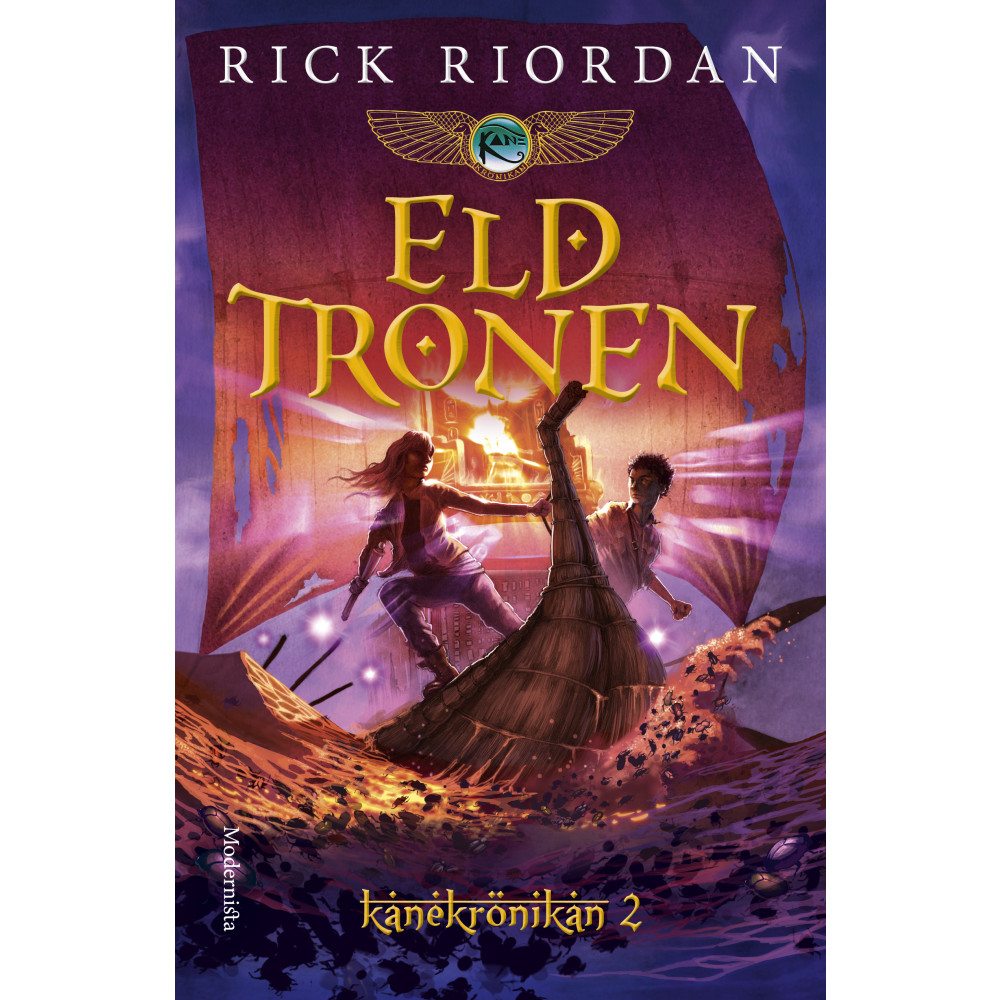 Produktbild för Eldtronen (inbunden)