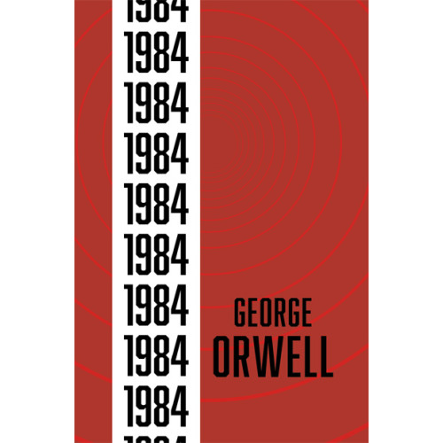 George Orwell 1984 (Nittonhundraåttiofyra; Nitton åttiofyra) (bok, danskt band)