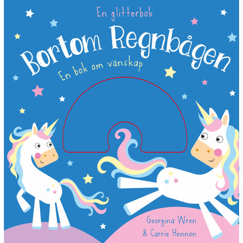 Barthelson Förlag En glitterbok - Bortom regnbågen (bok, board book)
