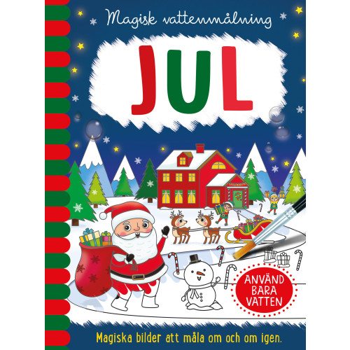Barthelson Förlag Magisk vattenmålning. Jul (bok, board book)