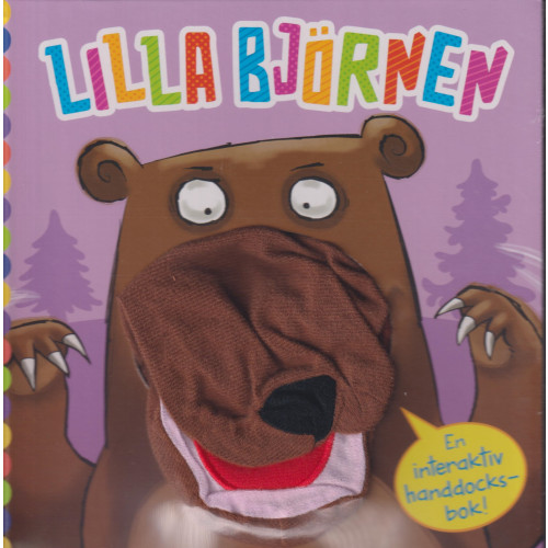 Barthelson Förlag Lilla Björnen : en handdocka (bok, board book)