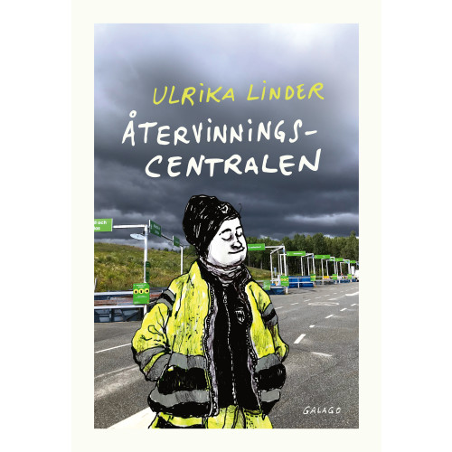 Ulrika Linder Återvinningscentralen (bok, danskt band)