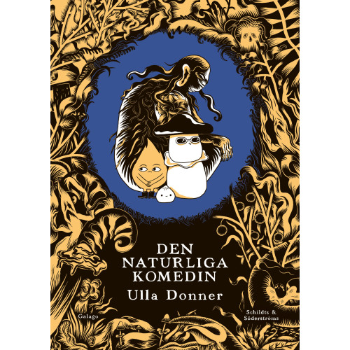 Ulla Donner Den naturliga komedin (bok, danskt band)