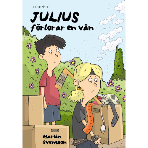 Martin Svensson Julius förlorar en vän (bok, kartonnage)