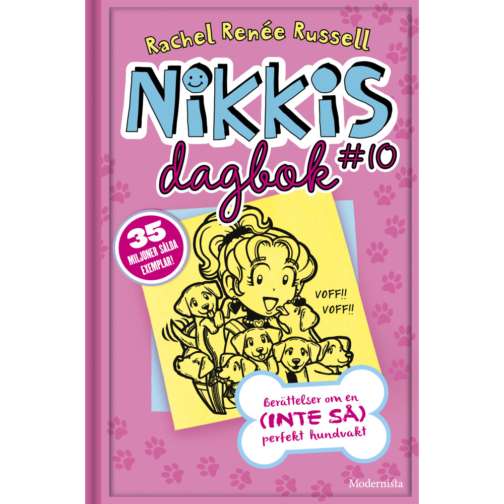 Produktbild för Nikkis dagbok #10 : berättelser om en (inte så) perfekt hundvakt (inbunden)
