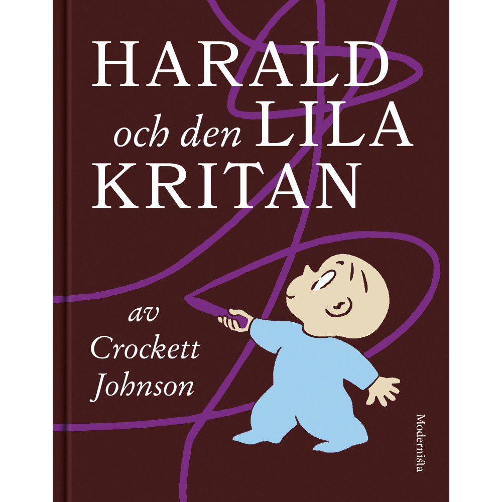 Produktbild för Harald och den lila kritan (inbunden)