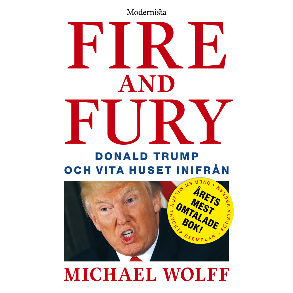 Produktbild för Fire & Fury: Donald Trump och Vita huset inifrån (inbunden)