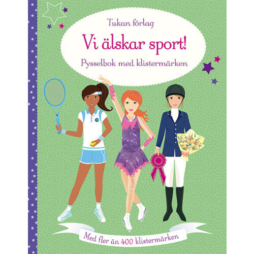 Fiona Watt Vi älskar sport! : pysselbok med klistermärken (häftad)