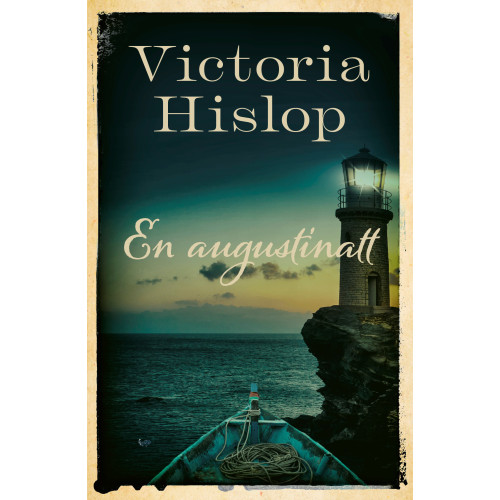 Victoria Hislop En augustinatt (bok, danskt band)