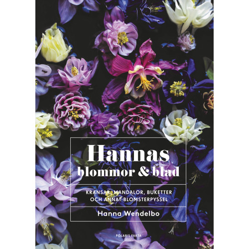 Hanna Wendelbo Hannas blommor & blad : Kransar, mandalor, buketter och annat blomsterpysse (häftad)