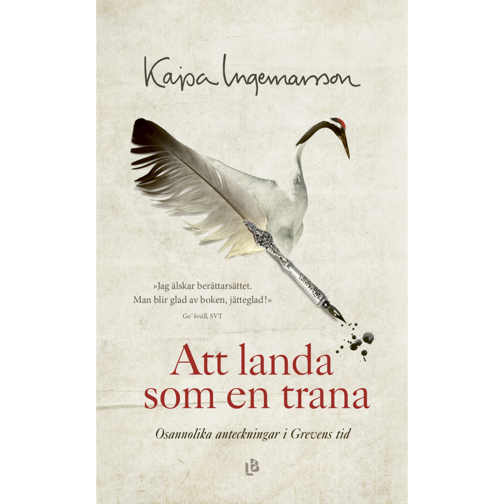 Produktbild för Att landa som en trana (pocket)
