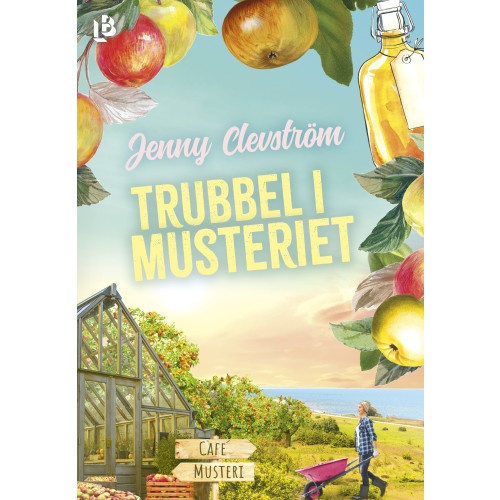 Jenny Clevström Trubbel i musteriet (bok, danskt band)