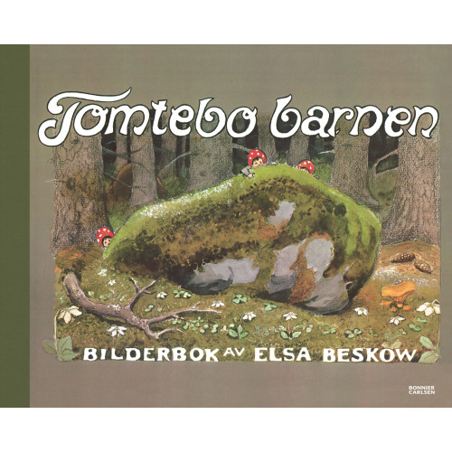 Elsa Beskow Tomtebobarnen (bok, halvklotband)
