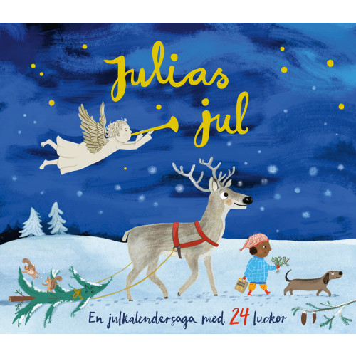 Emma Virke Julias jul: En julkalendersaga med 24 luckor (bok, board book)
