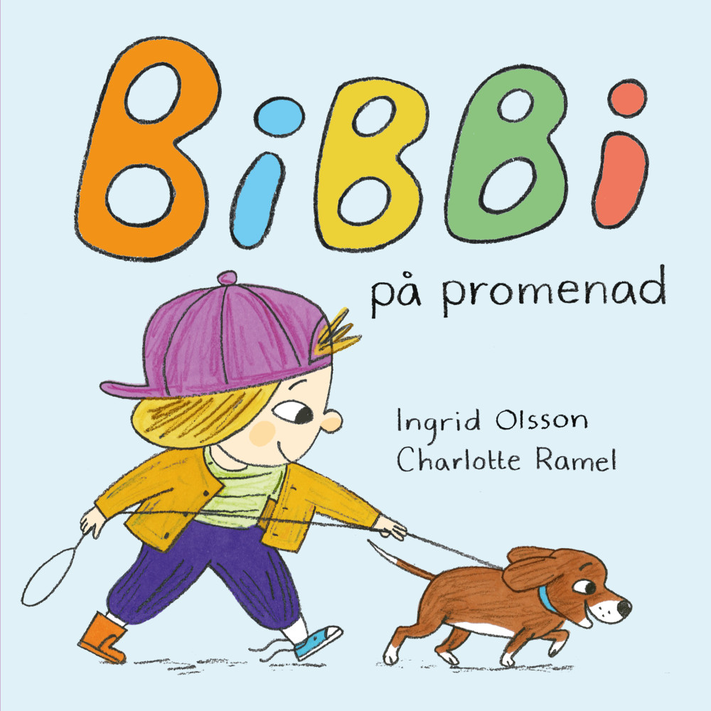 Produktbild för Bibbi på promenad (bok, board book)