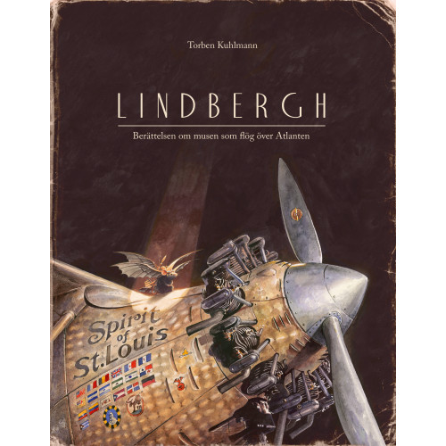 Torben Kuhlmann Lindbergh : berättelsen om musen som flög över Atlanten (inbunden)