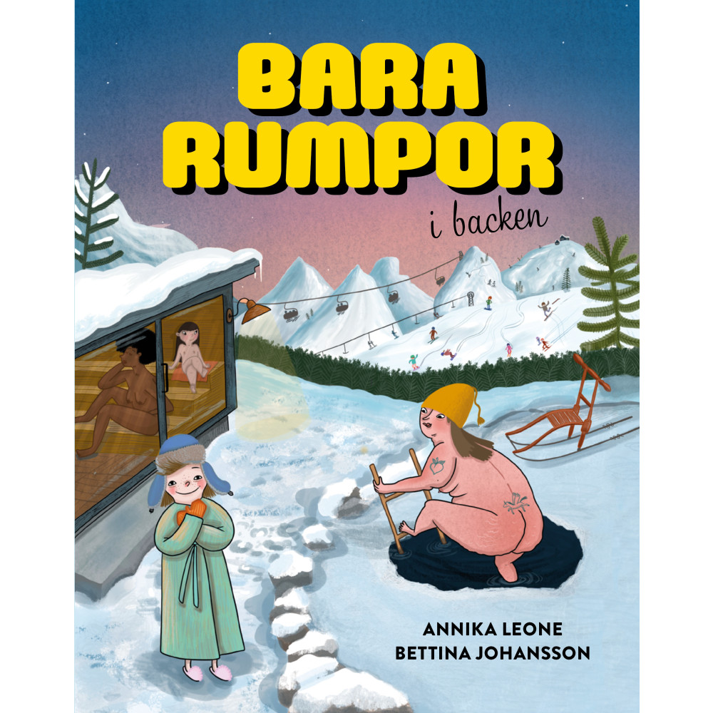 Produktbild för Bara rumpor i backen (inbunden)