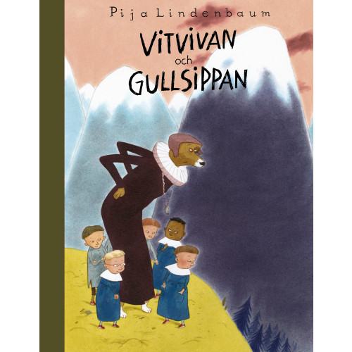 Pija Lindenbaum Vitvivan och Gullsippan (bok, halvklotband)