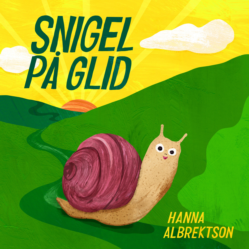 Produktbild för Snigel på glid (bok, board book)