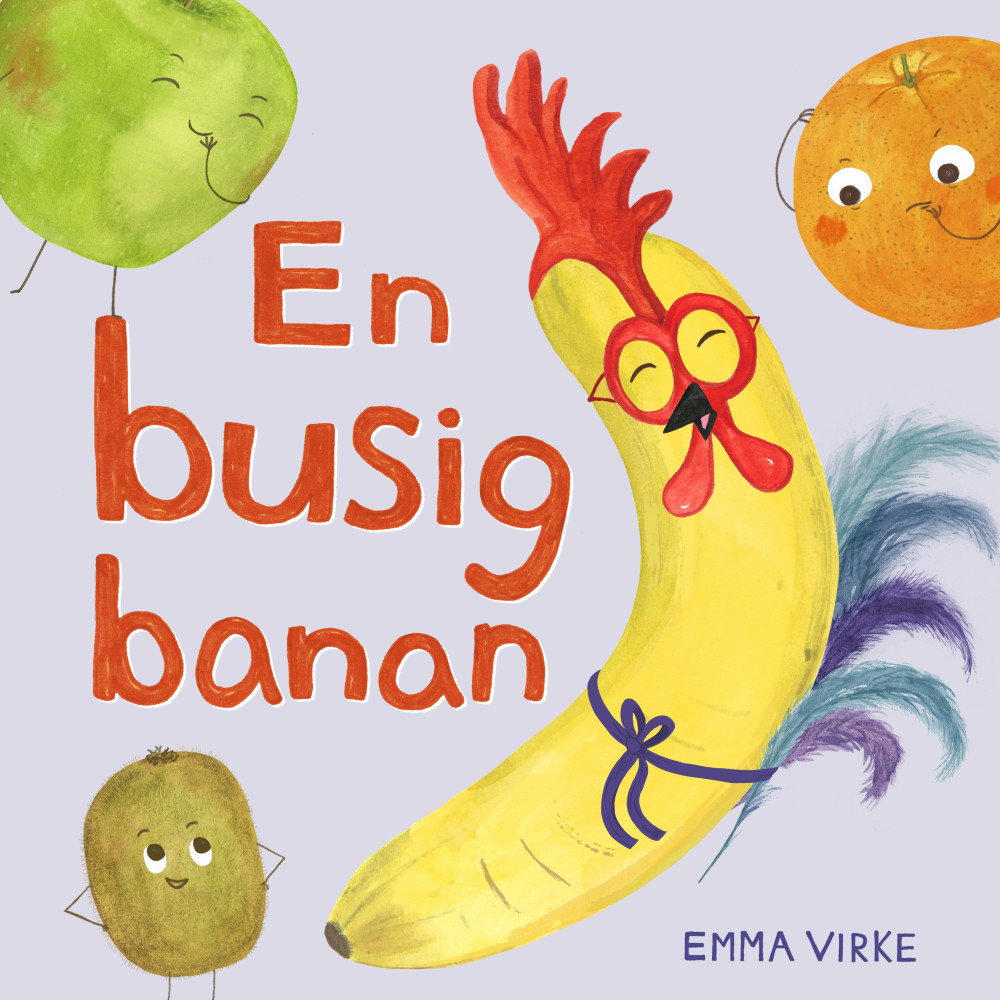 Produktbild för En busig banan (bok, board book)