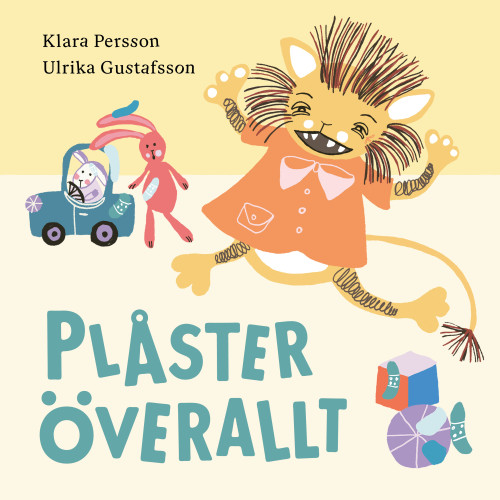 Klara Persson Plåster överallt (bok, board book)