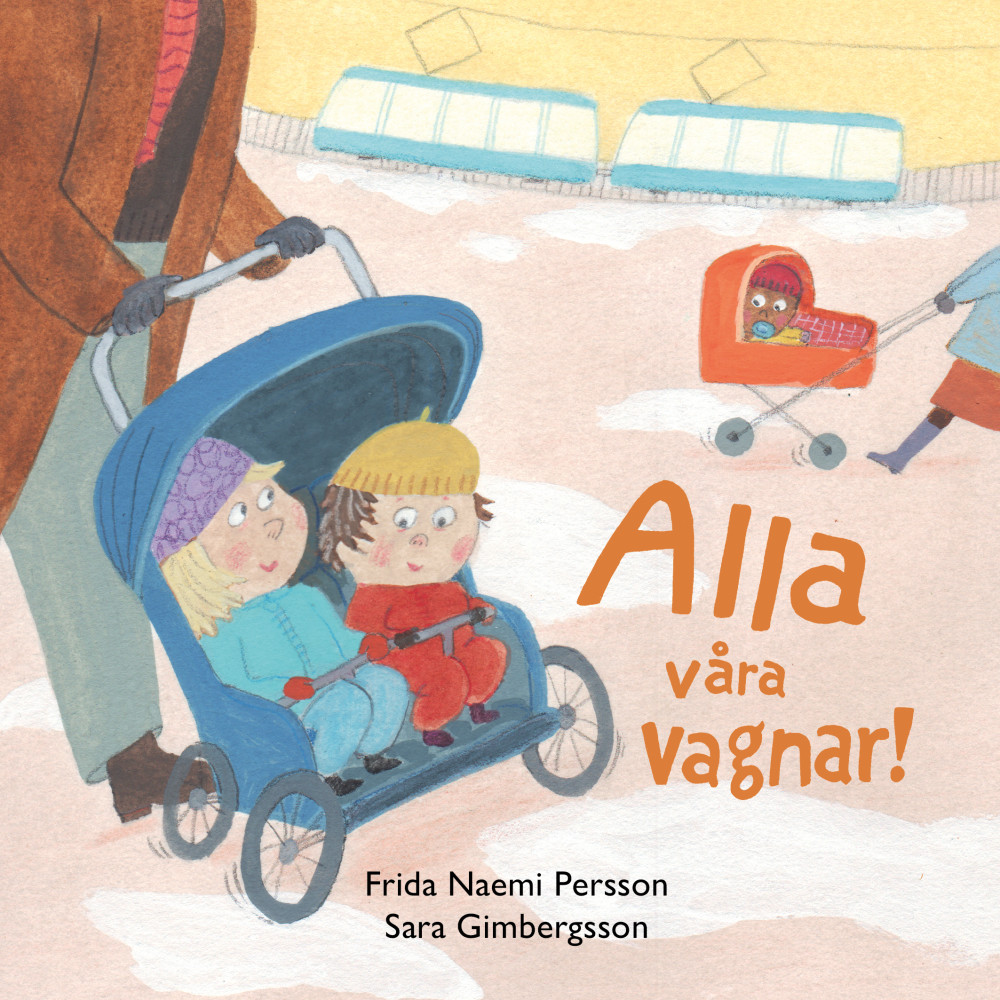 Produktbild för Alla våra vagnar! (bok, board book)