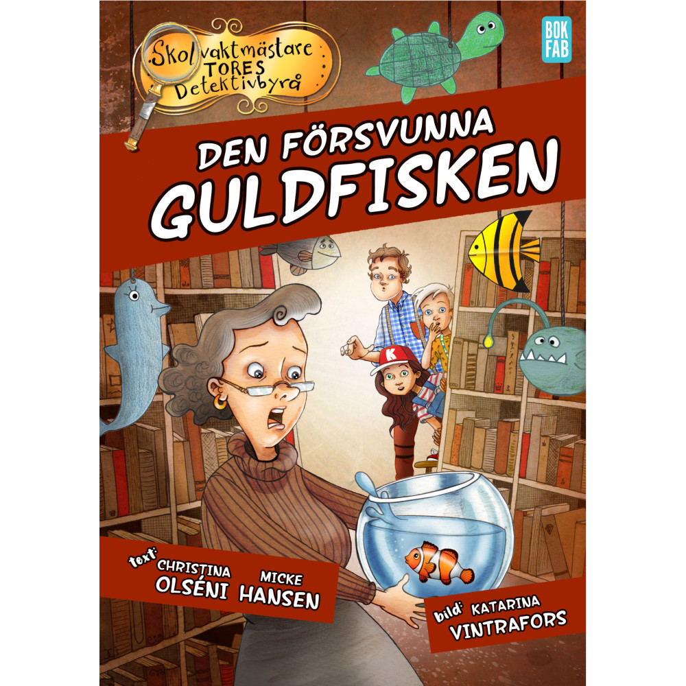 Produktbild för Den försvunna guldfisken (inbunden)