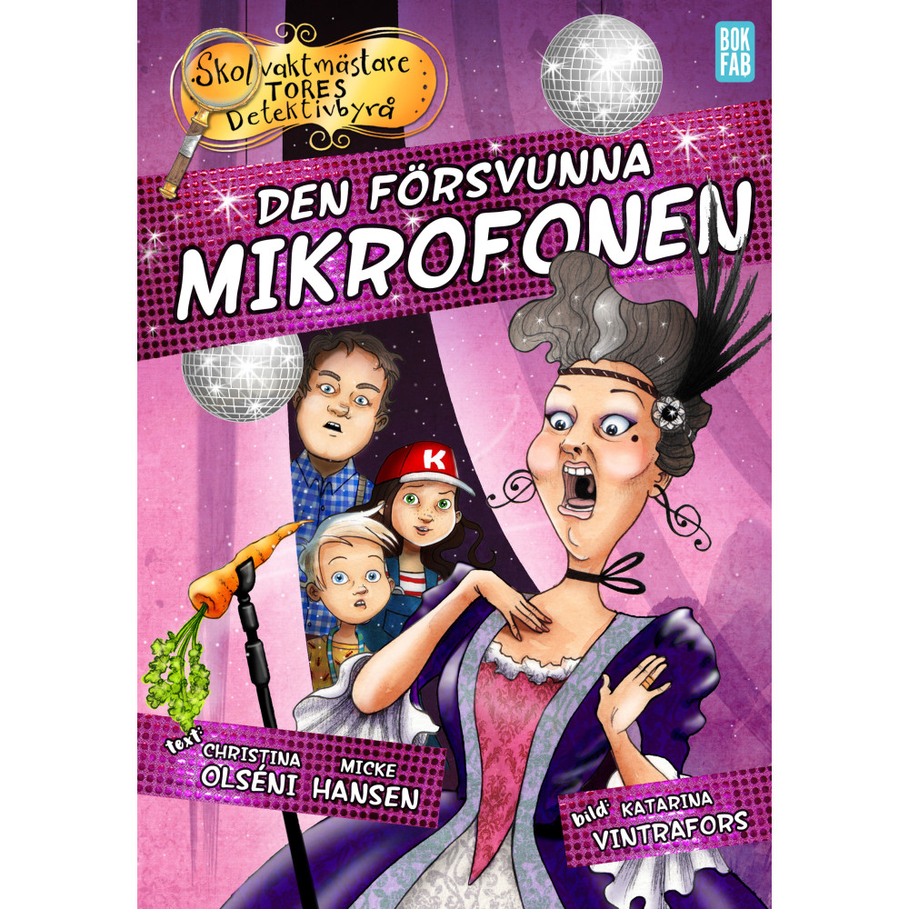 Produktbild för Den försvunna mikrofonen (inbunden)