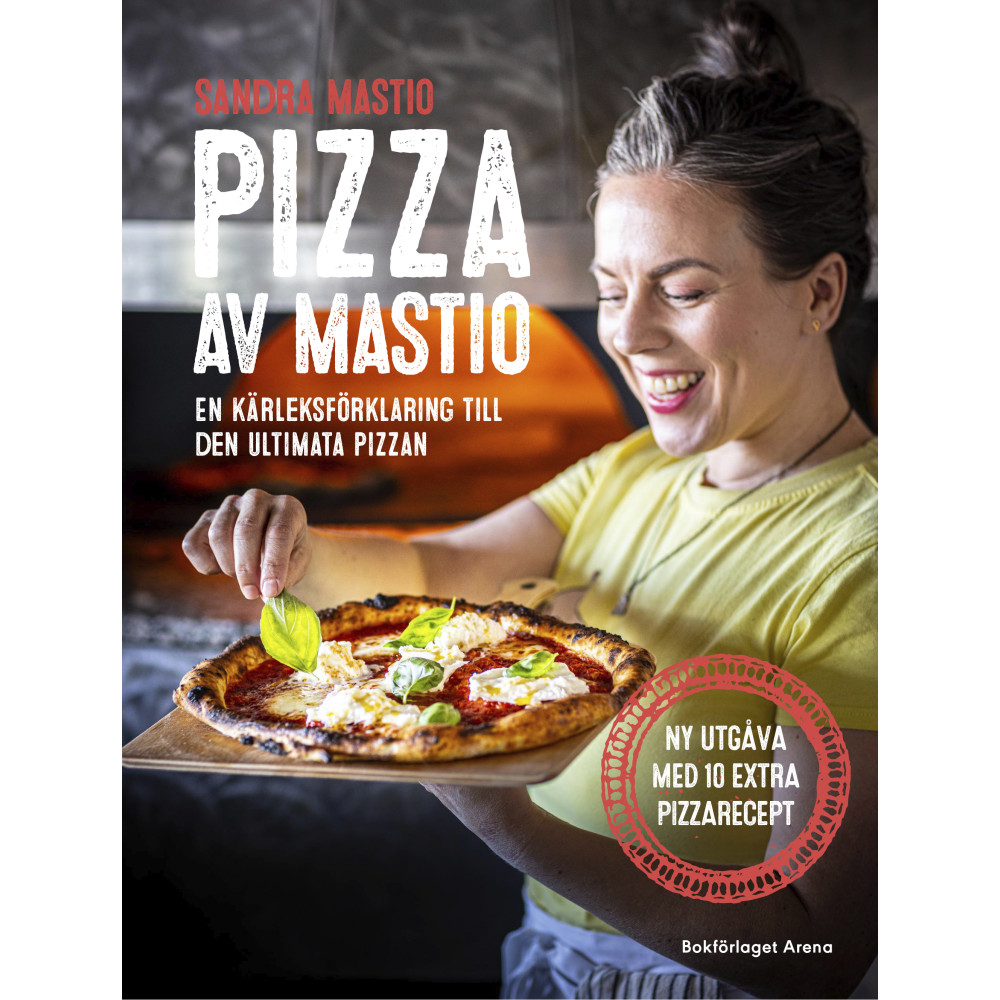 Produktbild för Pizza av Mastio : en kärleksförklaring till den ultimata pizzan (bok, danskt band)