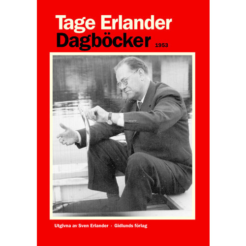Tage Erlander Dagböcker 1953 (inbunden)
